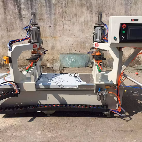 Dragon Glass Dgsm2000 Sandblasting Flat Edger & Variable Miter Shape Mitering Pencil Beveling Washing Notching Drilling Breaking Polishing Edging Machine
