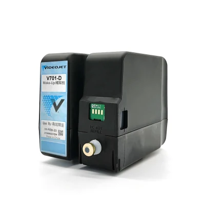  Solution de maquillage/encre/nettoyage Videojet compatible V701/V705/V706 pour une utilisation dans la machine de codage Videojet ;  Consommables pour imprimantes à jet d'encre