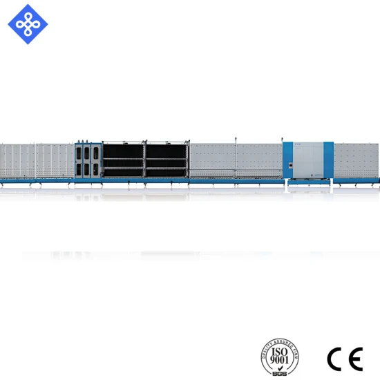 Igu automatique de grande taille faisant des fenêtres et des portes en aluminium traitant une ligne de production d'unité Dgu double triple couche Machine de verre isolant avec lave-verre