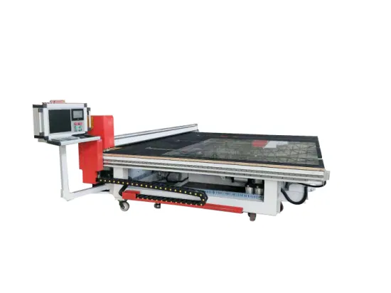 Machines automatiques de processus de coupe de verre de feuille